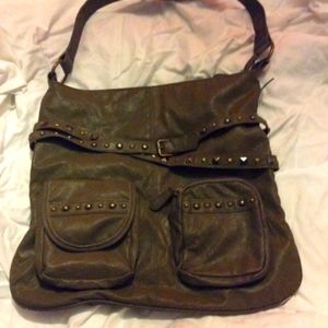 Nollie army green purse
